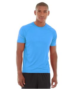 Atomic Endurance Running Tee (Crew-Neck)-S-Blue