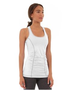 Leah Yoga Top-M-White